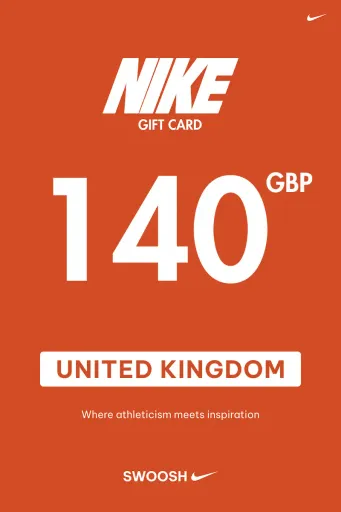 Nike 140 GBP Gift Card (United Kingdom) - Digital Key