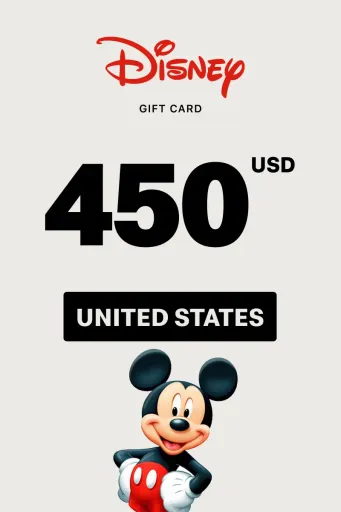 Disney 450 USD Gift Card (United States) - Digital Key
