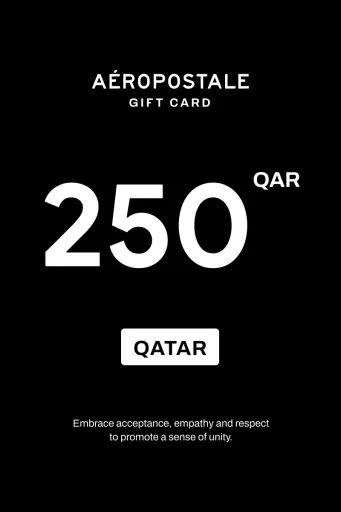 Aeropostale 250 QAR Gift Card (Qatar) - Digital Key