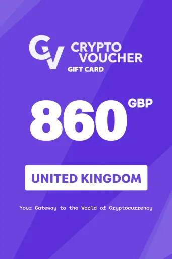 Crypto Voucher (USDC) 860 GBP Gift Card (United Kingdom) - Digital Key