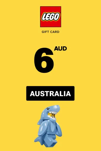 LEGO 6 AUD Gift Card (Australia) - Digital Key