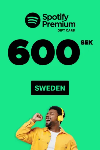 Spotify 600 SEK Gift Card (Sweden) - Digital Key