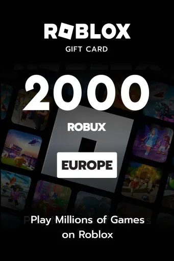 Roblox - 2000 Robux (Europe) - Digital Key