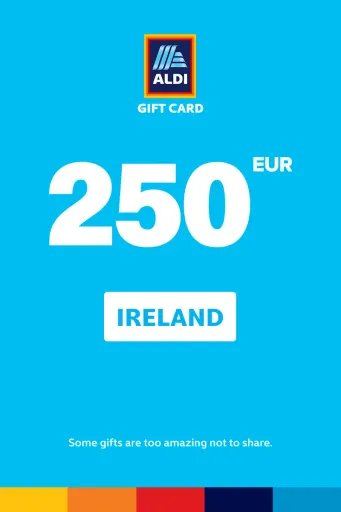 ALDI 250 EUR Gift Card (Ireland) - Digital Key