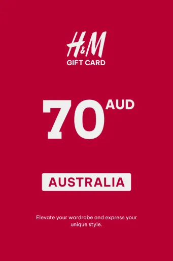H&M 70 AUD Gift Card (Australia) - Digital Key