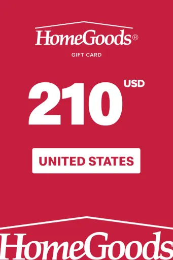 Homegoods 210 USD Gift Card (United States) - Digital Key