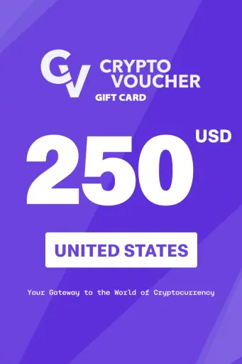 Crypto Voucher 250 USD Gift Card (United States) - Digital Key