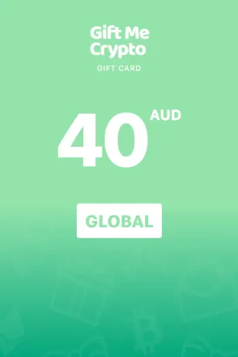 Gift Me Crypto 40 AUD Gift Card (Global) - Digital Key