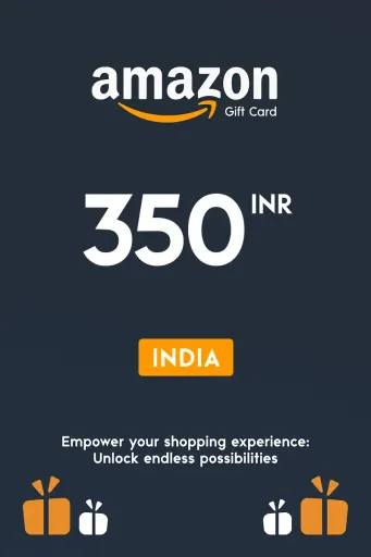 Amazon 350 INR Gift Card (India) - Digital Key