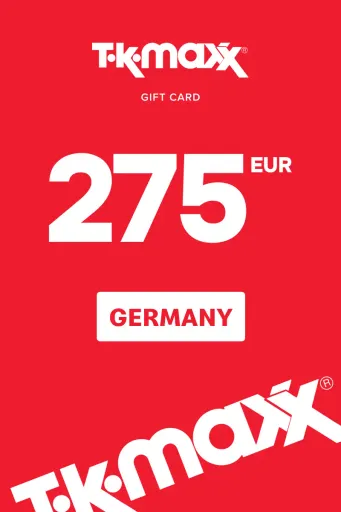 TK Maxx 275 EUR Gift Card (Germany) - Digital Key