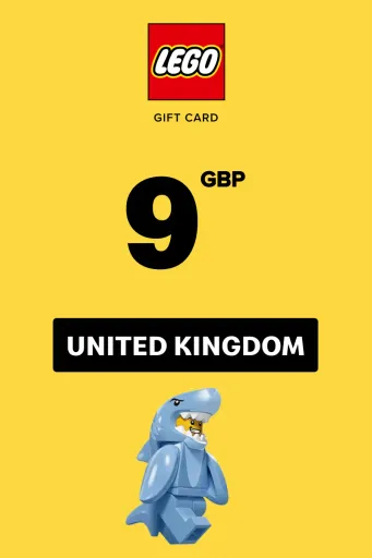 LEGO 9 GBP Gift Card (United Kingdom) - Digital Key