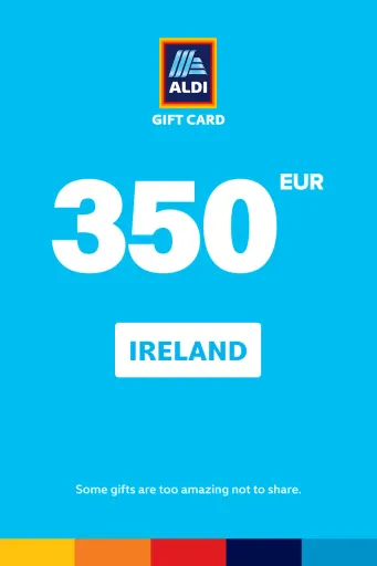 ALDI 350 EUR Gift Card (Ireland) - Digital Key
