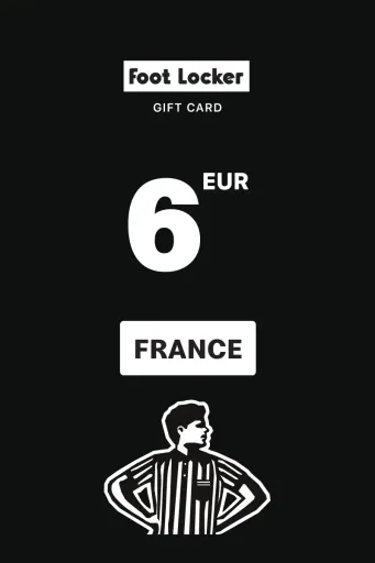 Foot Locker 6 EUR Gift Card (France) - Digital Key