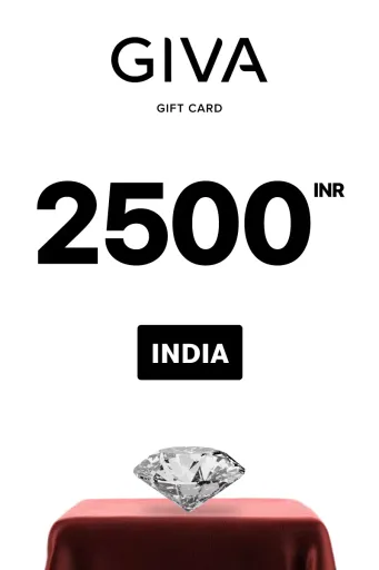 GIVA 2500 INR Gift Card (India) - Digital Key