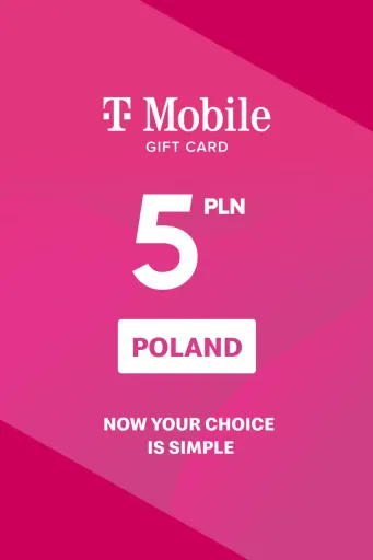 T-Mobile 5 PLN Gift Card (Poland) - Digital Key