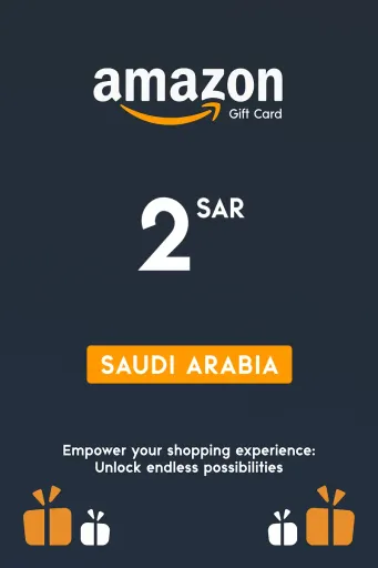 Amazon 2 SAR Gift Card (Saudi Arabia) - Digital Key