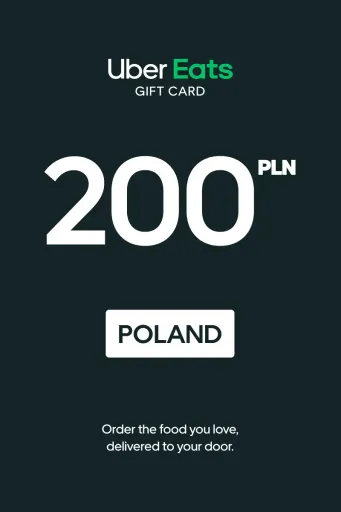 Uber Eats 200 PLN Gift Card (Poland) - Digital key