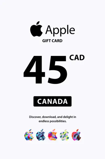 Apple 45 CAD Gift Card (Canada) - Digital Key