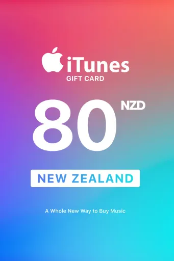 Apple iTunes 80 NZD Gift Card (New Zealand) - Digital Key