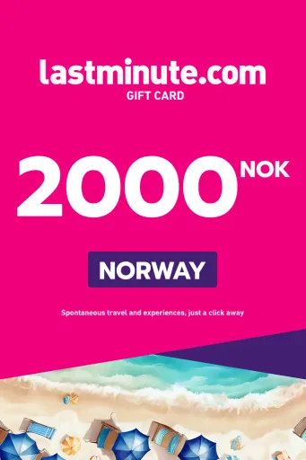 lastminute.com 2000 NOK Gift Card (Norway) - Digital Key