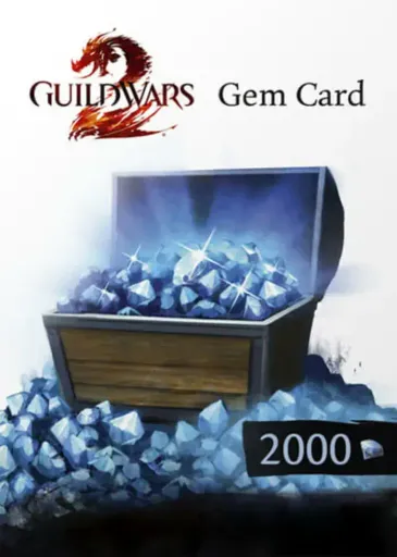 Guild Wars 2 - 2000 Gems Card DLC (Europe) (PC) - NCSoft - Digital Key