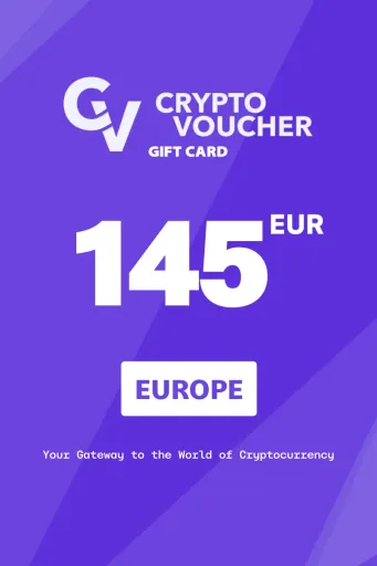 Crypto Voucher (USDC) 145 EUR Gift Card (Europe) - Digital Key