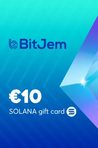 BitJem (SOL) 10 EUR Crypto Gift Card (Global) - Digital Key