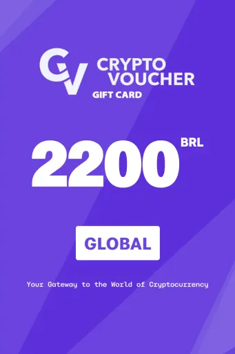 Crypto Voucher 2200 BRL Gift Card (Global) - Digital Key