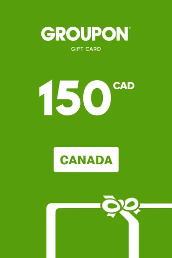 Groupon 150 CAD Gift Card (Canada) - Digital Key