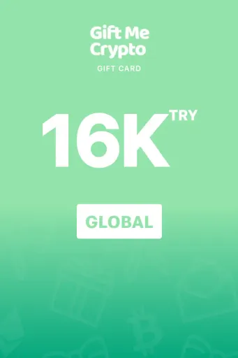 Gift Me Crypto 16000 TRY Gift Card (Global) - Digital Key