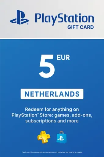 PlayStation Store 5 EUR Gift Card (Netherlands) - Digital Key