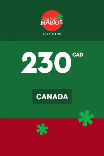 Product Image - East Side Mario's 230 CAD Gift Card (Canada) - Digital Key