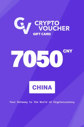 Crypto Voucher 7050 CNY Gift Card (China) - Digital Key
