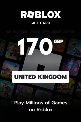 Roblox 170 GBP Gift Card (United Kingdom) - Digital Key