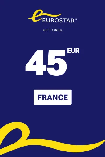 Eurostar 45 EUR Gift Card (France) - Digital Key