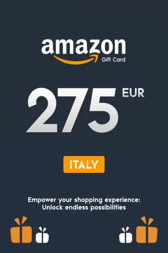 Amazon 275 EUR Gift Card (Italy) - Digital Key