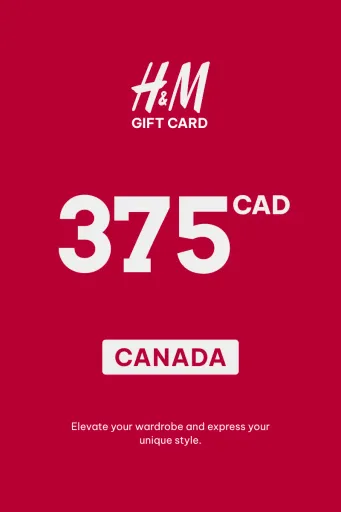 H&M 375 CAD Gift Card (Canada) - Digital Key