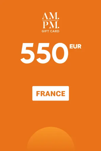 AMPM 550 EUR Gift Card (France) - Digital Key