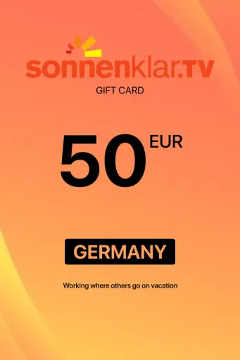 Sonnenklar.tv 50 EUR Gift Card (Germany) - Digital Key
