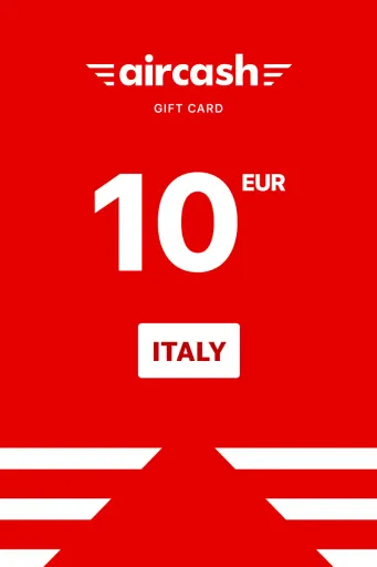 AirCash 10 EUR Gift Card (Italy) - Digital Key