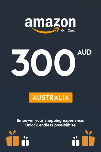 Amazon 300 AUD Gift Card (Australia) - Digital Key