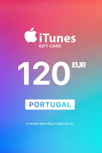 Apple iTunes 120 EUR Gift Card (Portugal) - Digital Key
