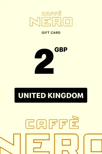 Caffè Nero 2 GBP Gift Card (United Kingdom) - Digital Key
