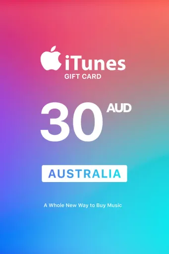 Apple iTunes 30 AUD Gift Card (Australia) - Digital Key