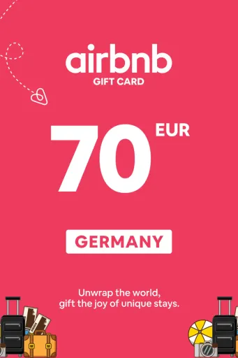Airbnb 70 EUR Gift Card (Germany) - Digital Key