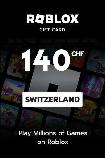 Roblox 140 CHF Gift Card (Switzerland) - Digital Key
