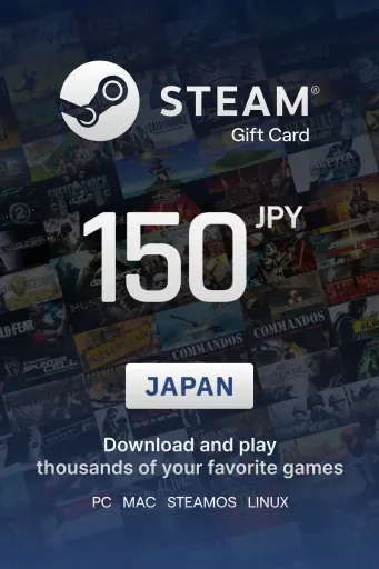 Steam Wallet 150 JPY Gift Card (Japan) - Digital key