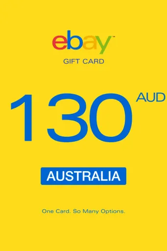 Product Image - eBay 130 AUD Gift Card (Australia) - Digital Key