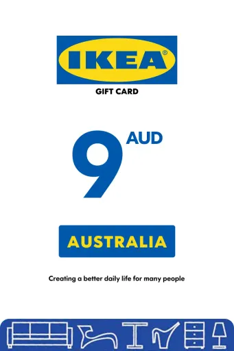 IKEA 9 AUD Gift Card (Australia) - Digital Key