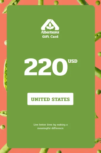 Albertson's 220 USD Gift Card (United States) - Digital Key